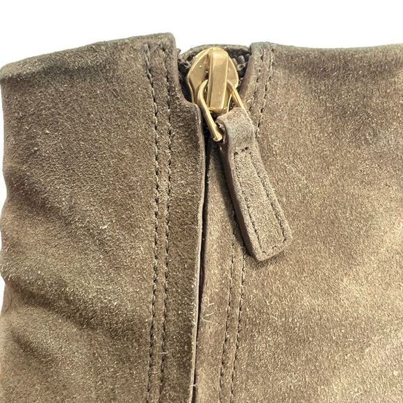 Tory Burch Casual Zip Up Booties in River Rock - Picture 7 of 16